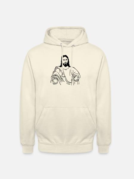 jesus - Unisex Hoodie - vanilla