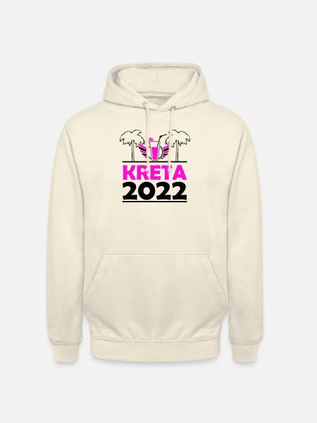 Kreta 2022 - Unisex Hoodie - Vanille-Milchshake