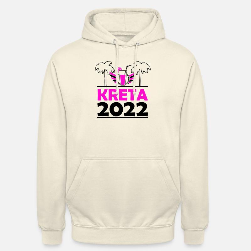 Kreta 2022 - Unisex Hoodie - Vanille-Milchshake
