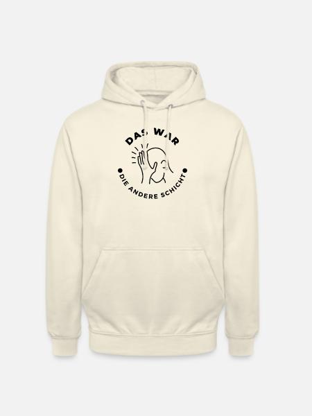 Schuld zuweisen - Unisex Hoodie - Vanille-Milchshake