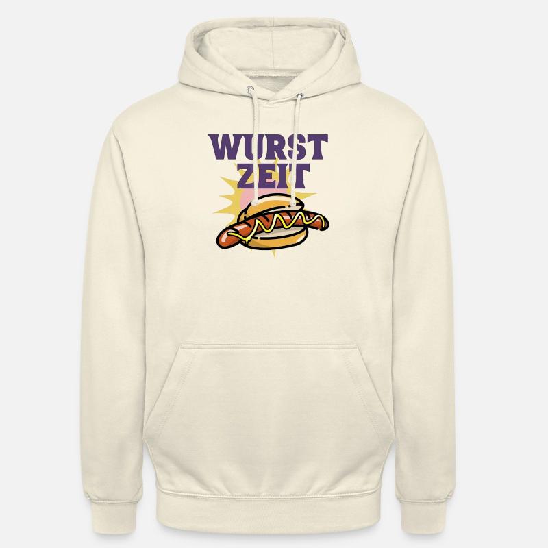 Wurst Zeit - Unisex Hoodie - Vanille-Milchshake