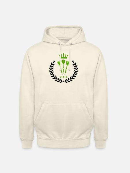darts wappen 01 - Unisex Hoodie - Vanille-Milchshake