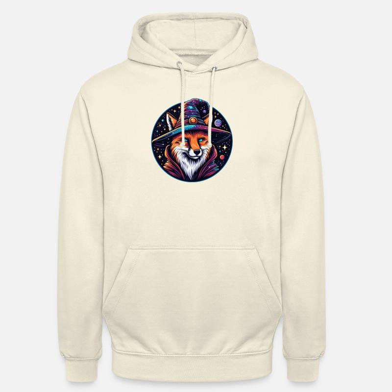 Fantasy Fox - Himmlischer Zauberer - Unisex Hoodie - Vanille-Milchshake
