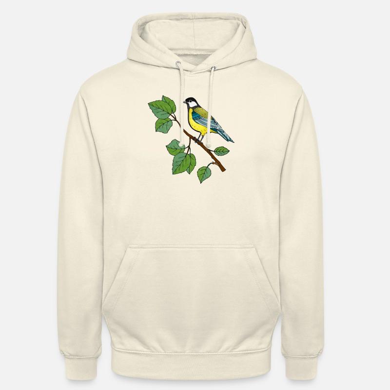 Bunter Vogel - Unisex Hoodie - Vanille-Milchshake