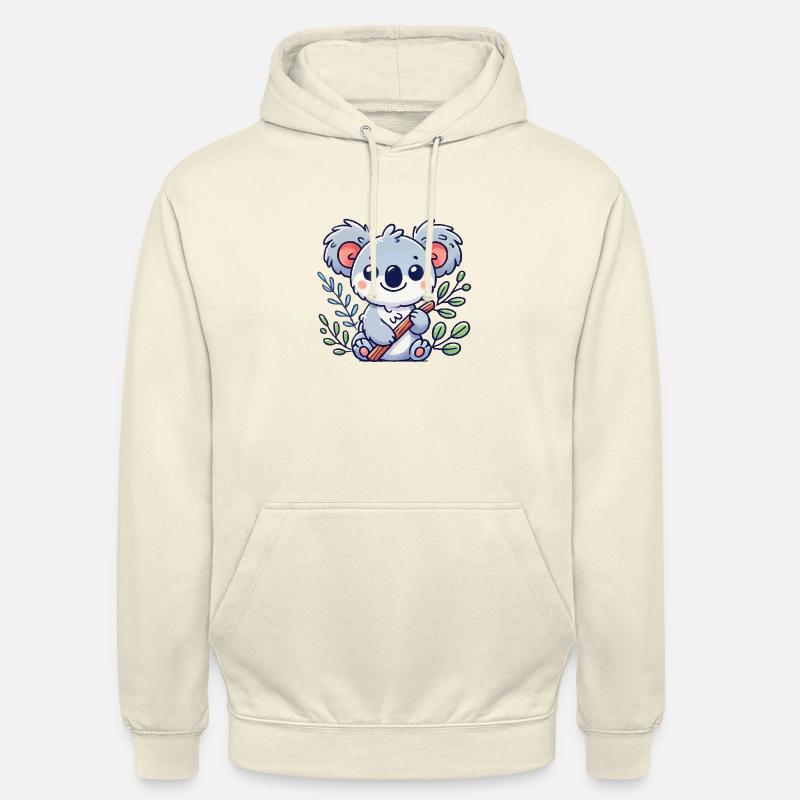 Bande dessinée Koala Bear - Sweat-shirt à capuche unisexe - vanille