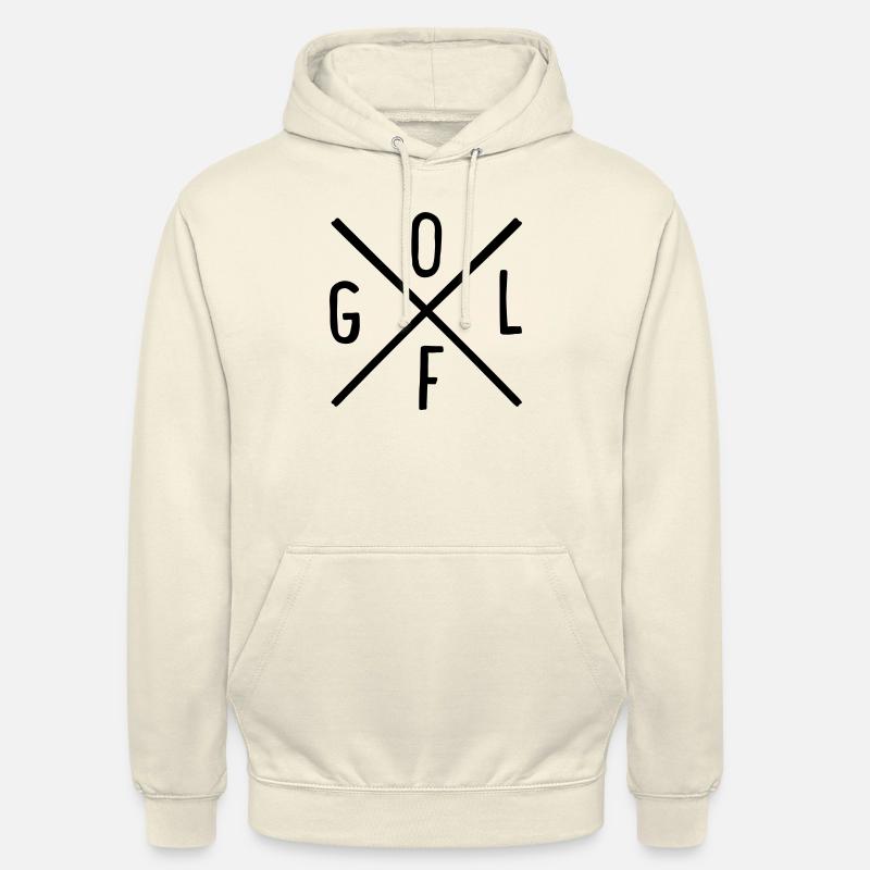 Golfe - Sweat-shirt à capuche unisexe - vanille