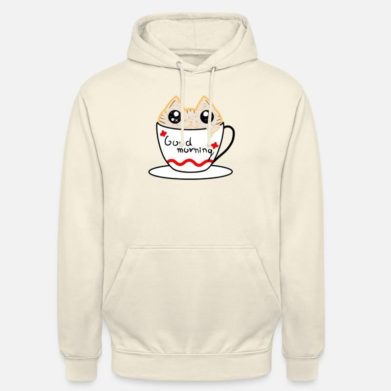 Kaffee Katze - Unisex Hoodie - Vanille-Milchshake