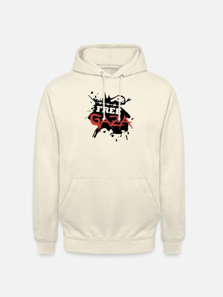 Free Gaza - Unisex Hoodie - vanilla