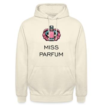 Miss Parfum - Super-héroïne - Sweat-shirt à capuche unisexe - vanille - Devant - Alina (178cm) & Michal (187cm)