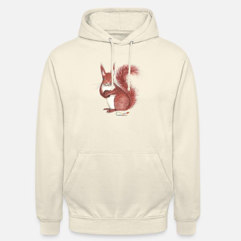 Eichhörnchen - Unisex Hoodie - Vanille-Milchshake