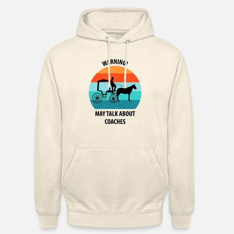 Kutscher Kutsche Pferdekutscher Kutschieren - Unisex Hoodie - Vanille-Milchshake