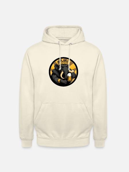 Mammut Beer Comic - Unisex Hoodie - vanilla