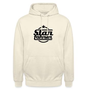 Star Fahrer - Unisex Hoodie - Vanille-Milchshake - Vorne - Alina (178cm) & Michal (187cm)