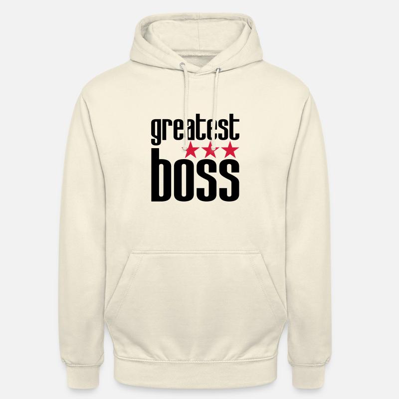 Bester Boss - Unisex Hoodie - Vanille-Milchshake