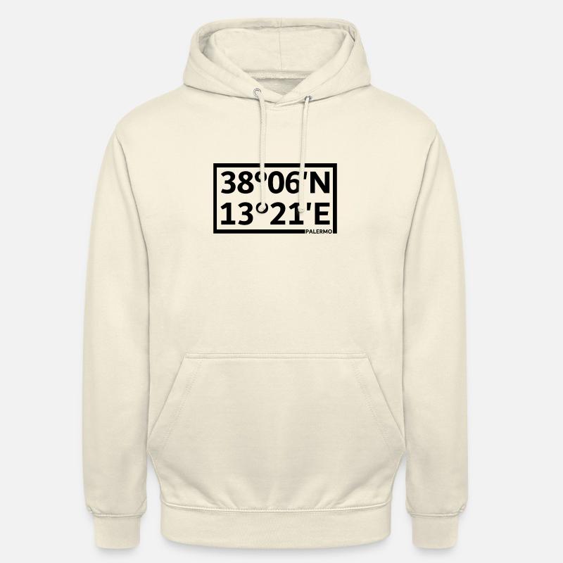Palermo Coordinates - Unisex Hoodie - vanilla