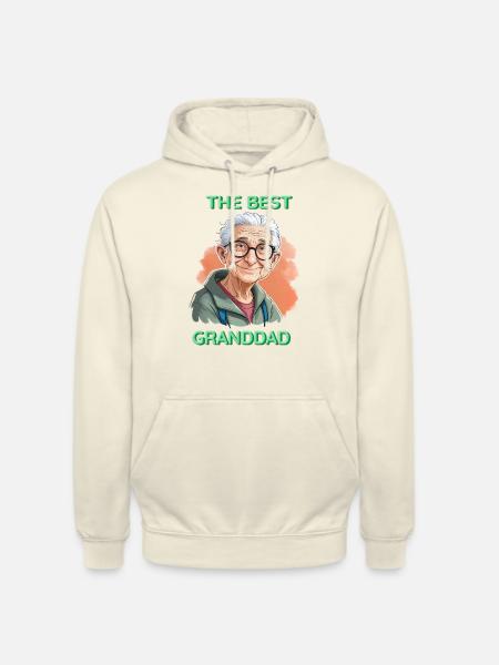 Der beste Großvater - Unisex Hoodie - Vanille-Milchshake