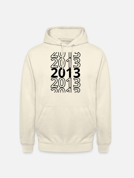 2013 2013 2013 - Unisex Hoodie - vanilla