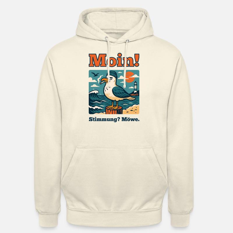 Stimmung? Möwe. - Unisex Hoodie - Vanille-Milchshake