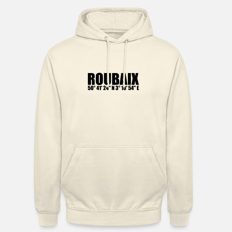 Roubaix coordinates - Unisex Hoodie - vanilla