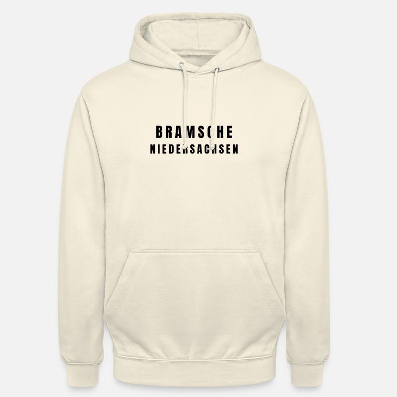 Bramsche Basse-Saxe - Sweat-shirt à capuche unisexe - vanille