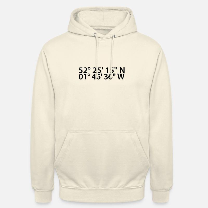 Solihull coordinates - Unisex Hoodie - vanilla