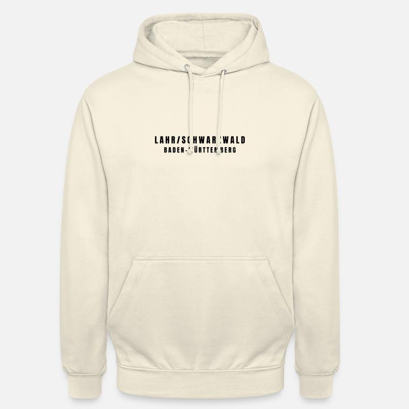 Lahr/Forêt-Noire du Bade-Wurtemberg - Sweat-shirt à capuche unisexe - vanille