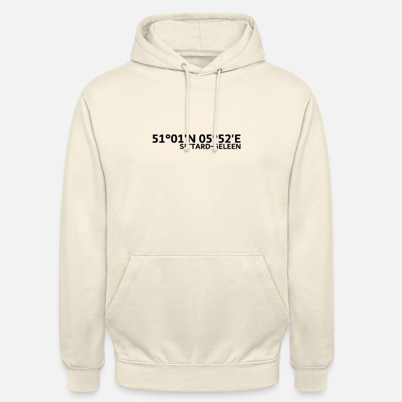 Sittard-Geleen coordinates - Unisex Hoodie - vanilla