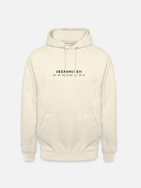 Coordonnées Oberhausen - Sweat-shirt à capuche unisexe - vanille