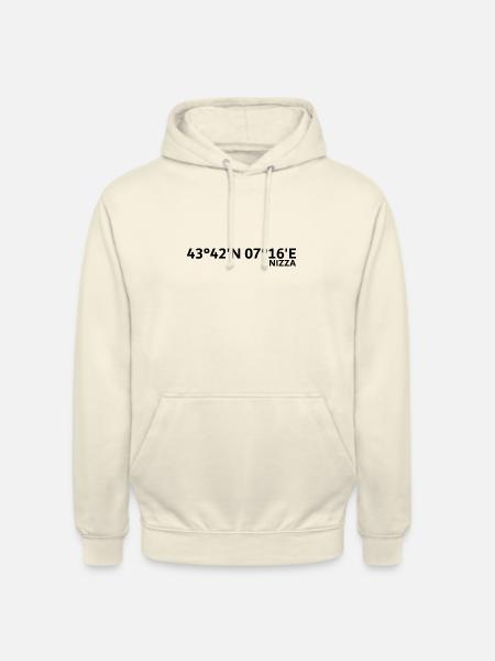 Nice coordinates - Unisex Hoodie - vanilla