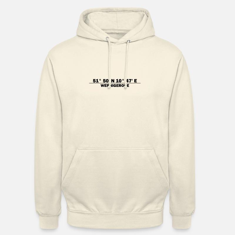 Wernigerode coordinates - Unisex Hoodie - vanilla