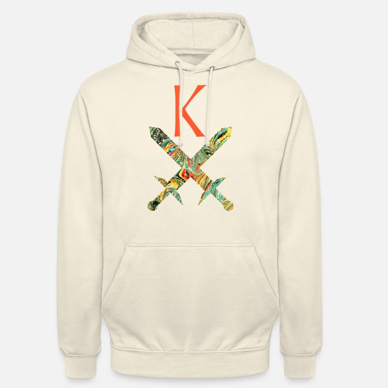 épées croisées e 200 k - Sweat-shirt à capuche unisexe - vanille