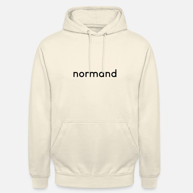 normand - Sweat-shirt à capuche unisexe - vanille