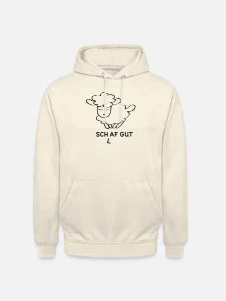 (l)af gut - Unisex Hoodie - Vanille-Milchshake