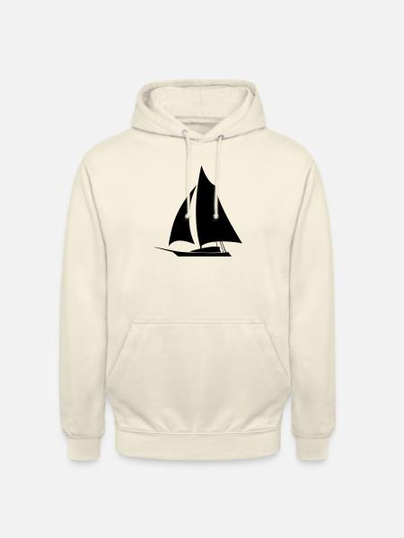 Sailboat eu - Unisex Hoodie - vanilla