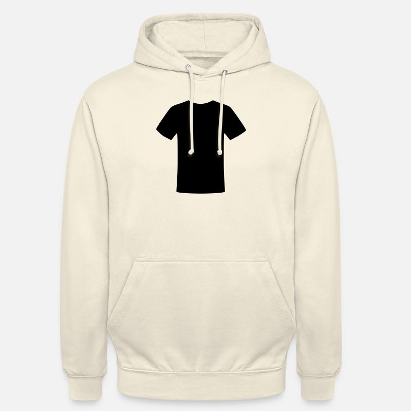T-Shirt - Sweat-shirt à capuche unisexe - vanille