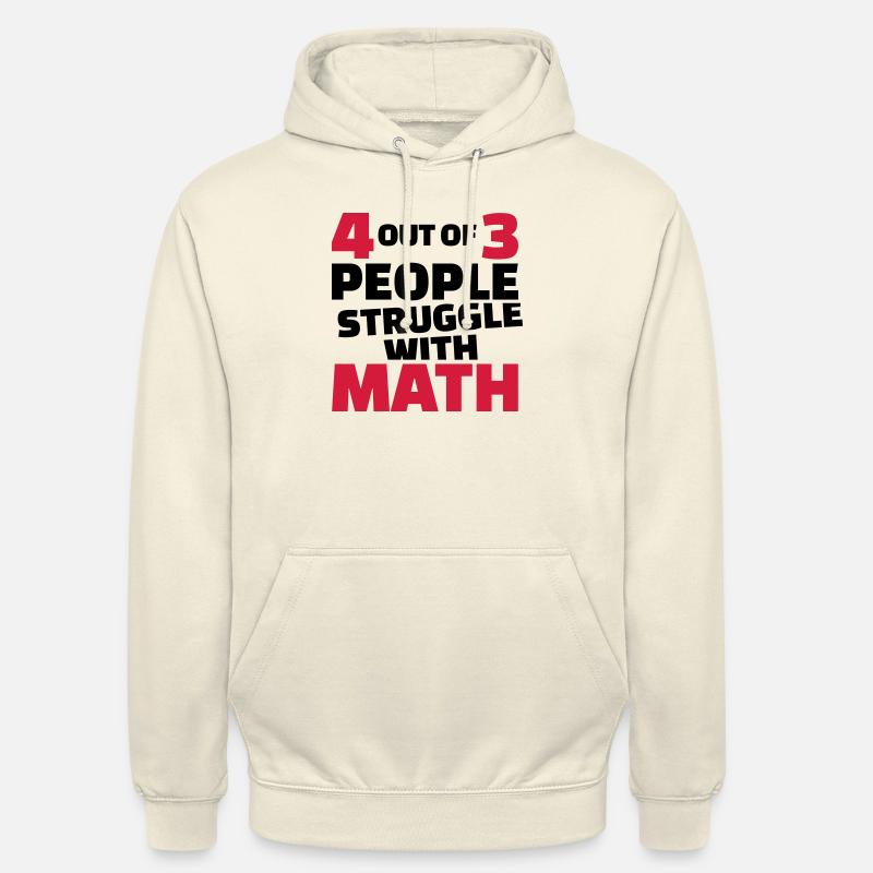 Mathe - Unisex Hoodie - Vanille-Milchshake