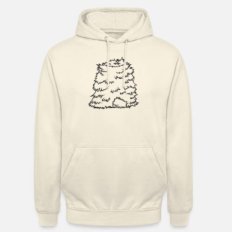 Strohberg Haystack Design - Sweat-shirt à capuche unisexe - vanille