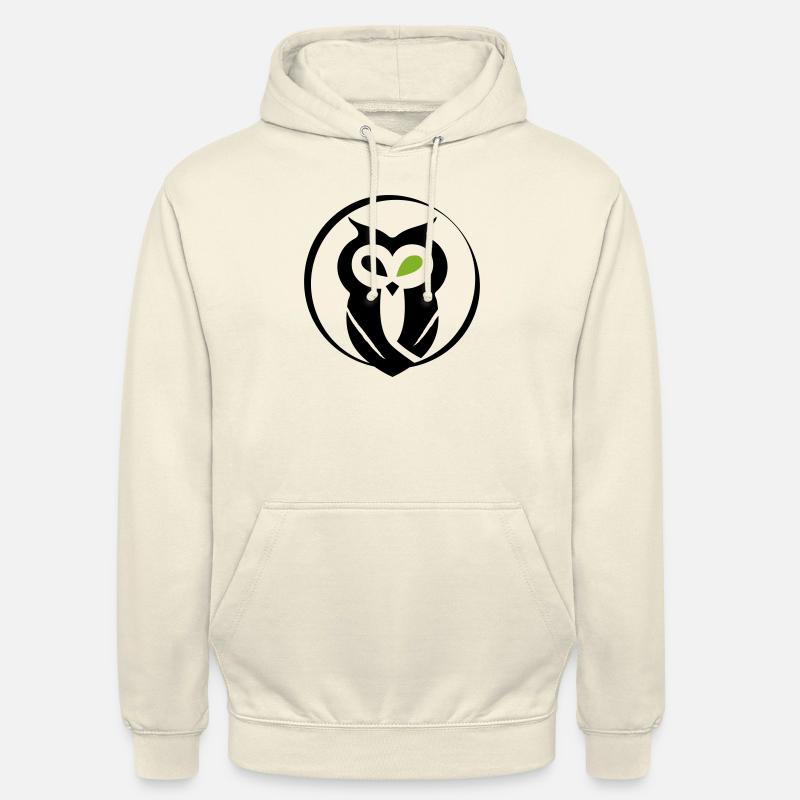 GOWILD Eule - ohne was ... zebrastyle - Unisex Hoodie - Vanille-Milchshake