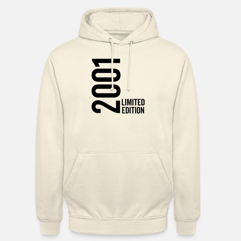 2001 Édition Limitée - Sweat-shirt à capuche unisexe - vanille