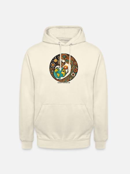 Mutter Erde - Unisex Hoodie - Vanille-Milchshake