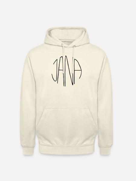 Jana - Unisex Hoodie - Vanille-Milchshake