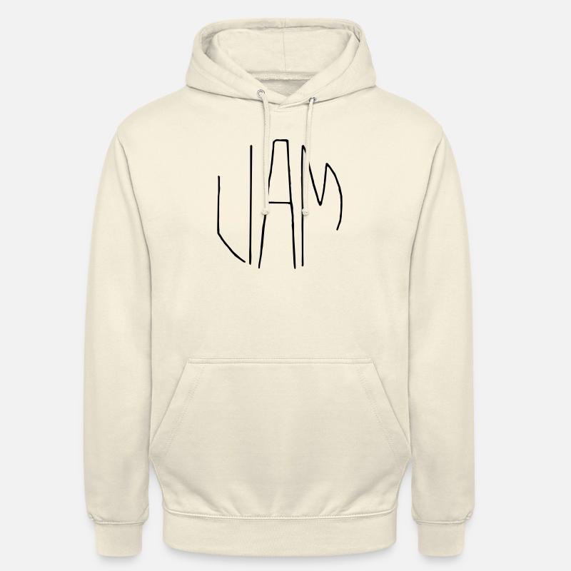 Liam - Sweat-shirt à capuche unisexe - vanille