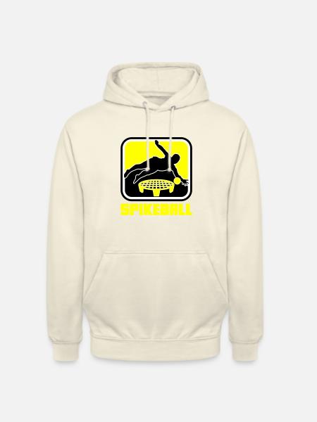 Kleuren kunnen | worden gewijzigd Spikeball Roundnet Plezier - Uniseks hoodie - vanille-milchshake