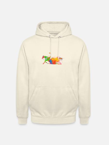 reining western reiten - Unisex Hoodie - Vanille-Milchshake