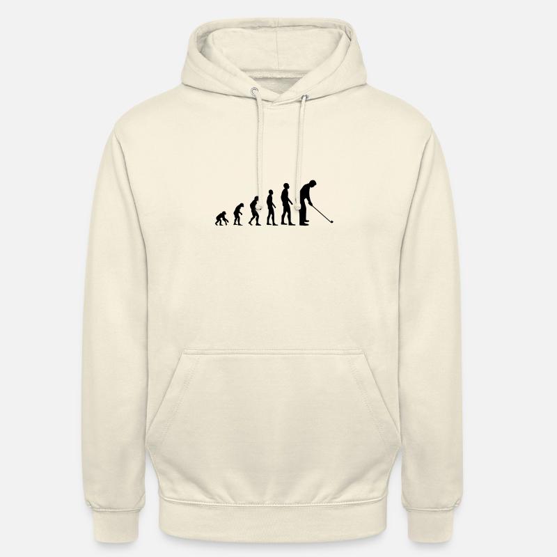 Evolution Golf - Unisex Hoodie - Vanille-Milchshake
