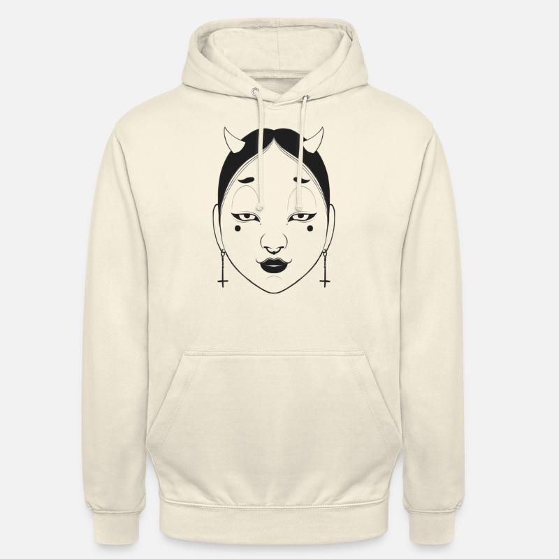 NOH mask 2 - Unisex Hoodie - Vanille-Milchshake