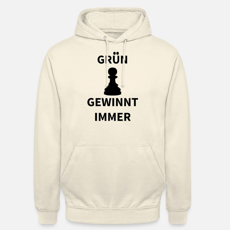 boardgame chess backgammon game night - Unisex Hoodie - Vanille-Milchshake
