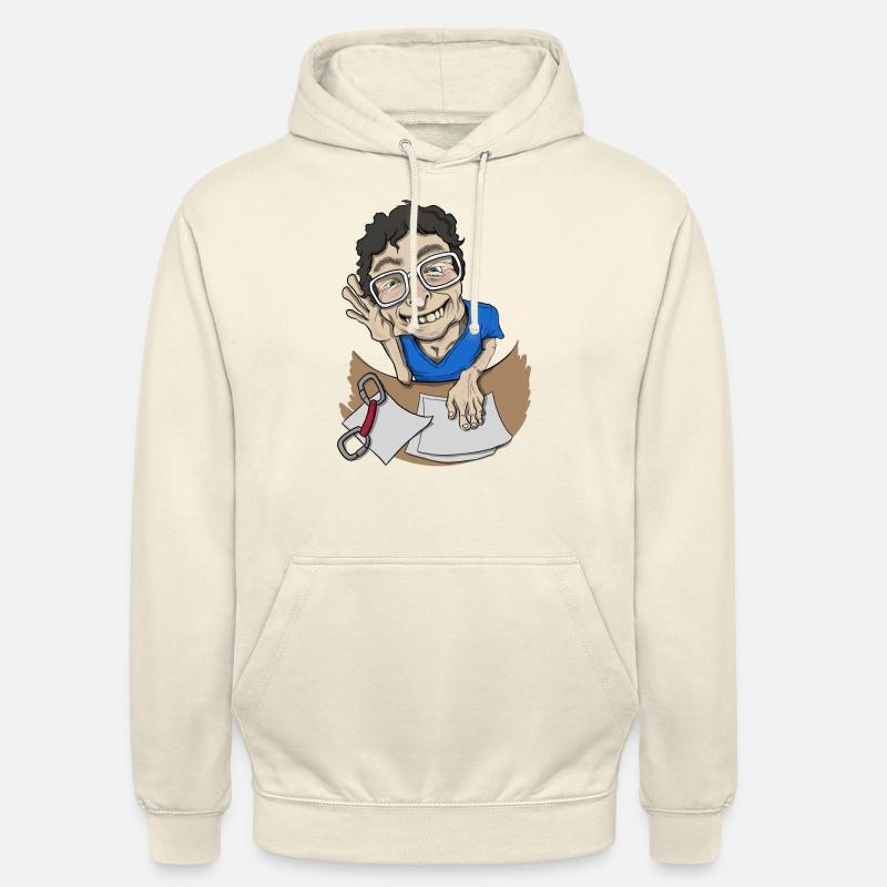 Écouter - Sweat-shirt à capuche unisexe - vanille