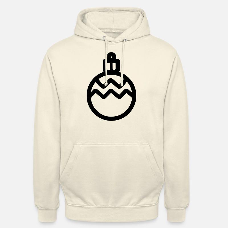 Weihnachtskugel - Unisex Hoodie - Vanille-Milchshake