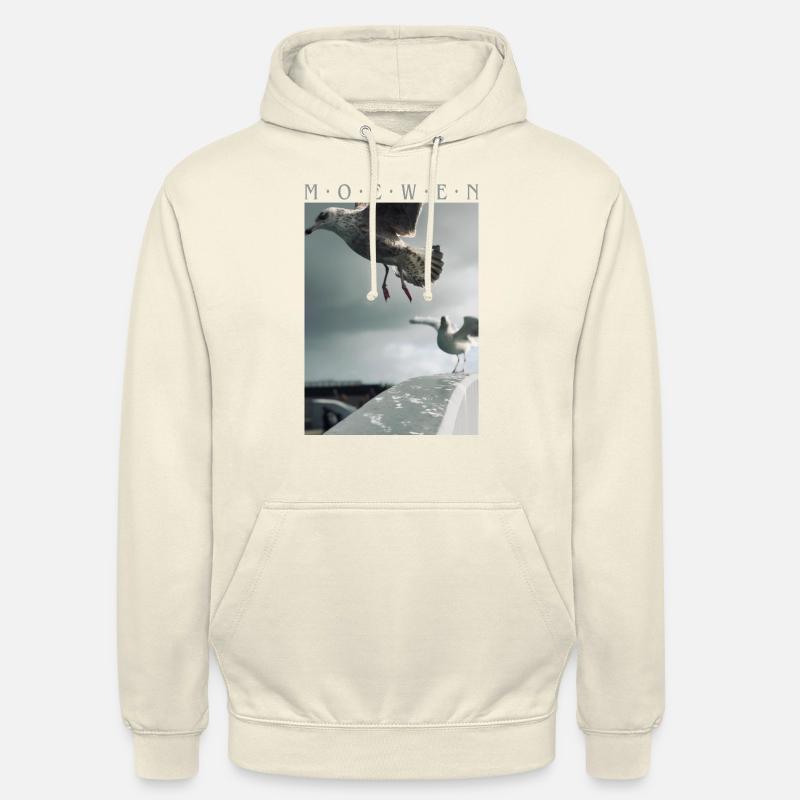 Möwen - Unisex Hoodie - Vanille-Milchshake